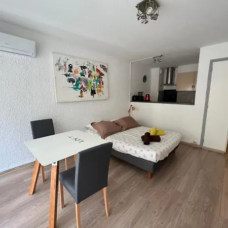 Studio Aphyllante, Carnon Plage, 3 Etoiles Exterior foto